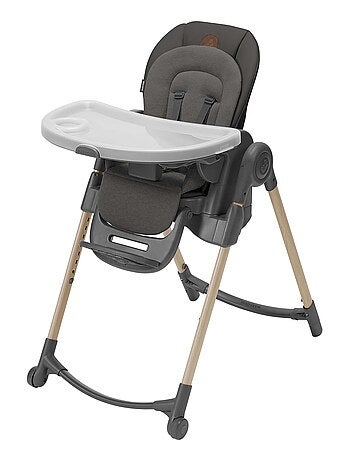 Chaise haute évolutive Minla ECO, de la naissance à 14 ans, Beyond Graphite