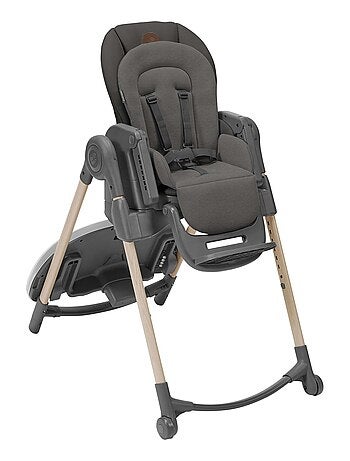Chaise haute évolutive Minla ECO, de la naissance à 14 ans, Beyond Graphite