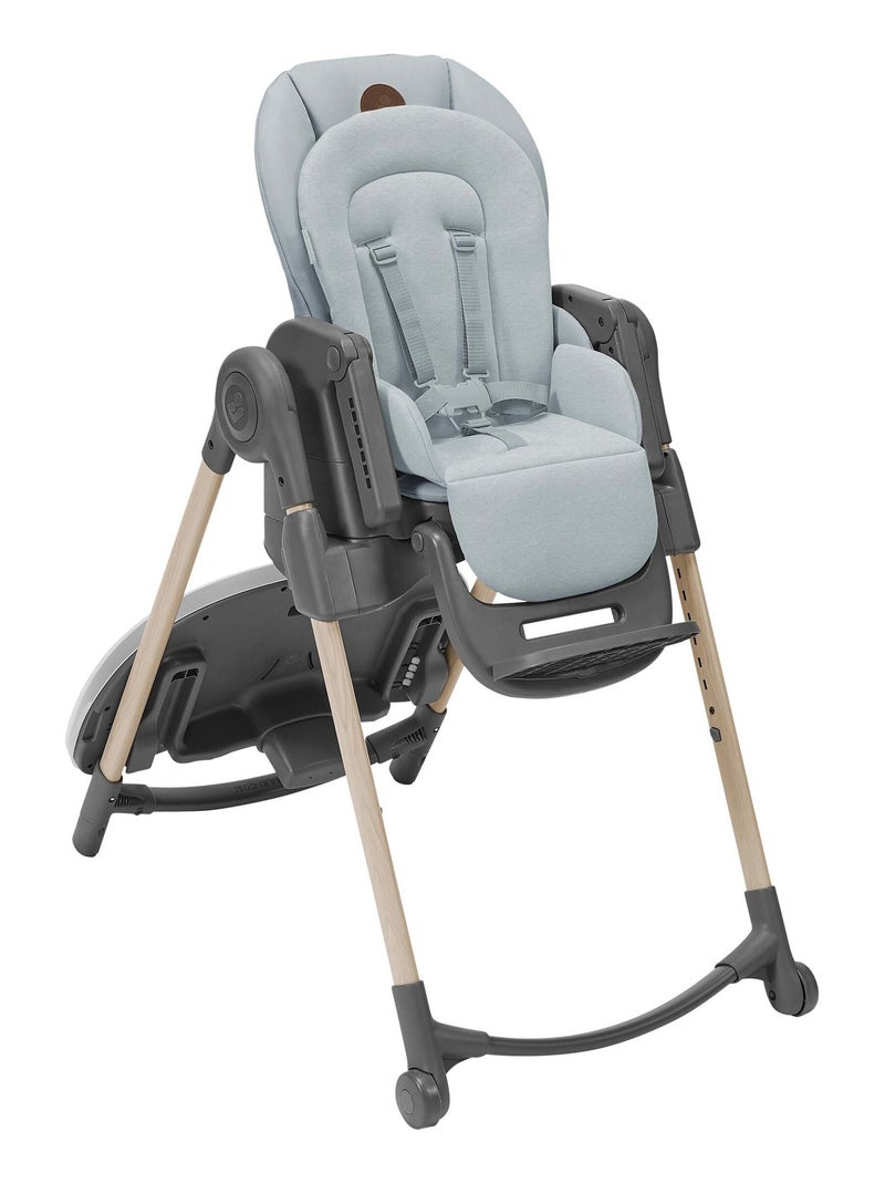 Chaise haute évolutive Minla ECO, de la naissance à 14 ans, Beyond Grey Gris - Kiabi