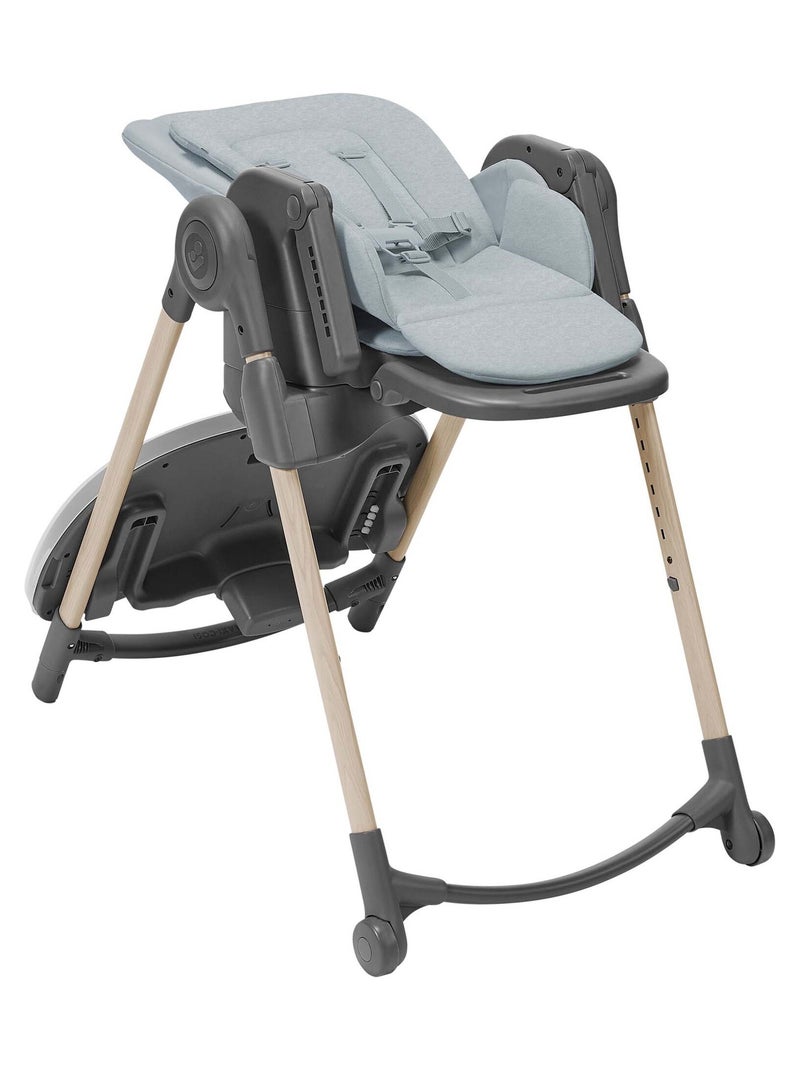 Chaise haute évolutive Minla ECO, de la naissance à 14 ans, Beyond Grey Gris - Kiabi