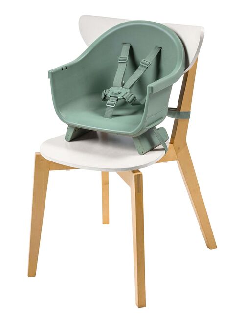 Chaise haute évolutive Moa Eco, 8 en 1 (Chaise Haute/réhausseur/tabouret/bureau), Beyond  Green - Kiabi