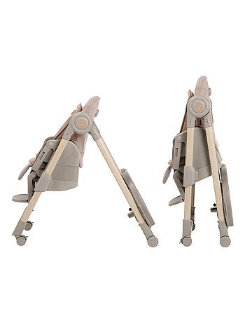 Chaise haute évolutive multiposition Minla Plus