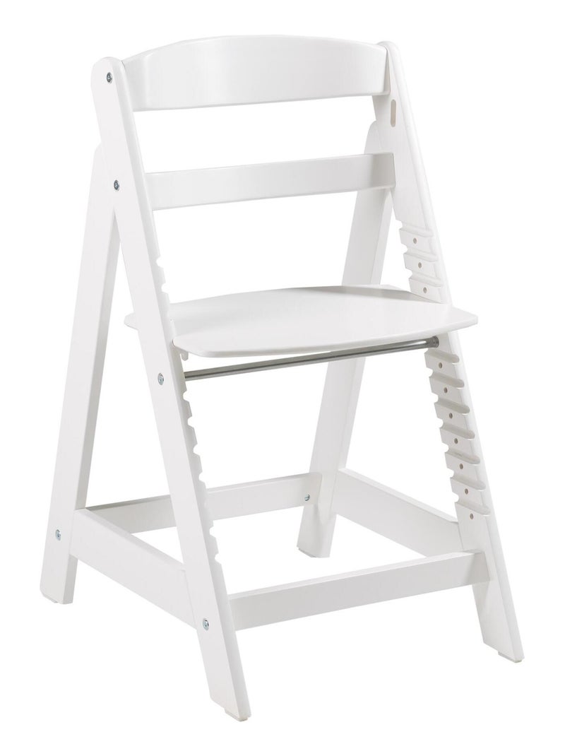 Chaise haute évolutive réglable par clic - ROBA 'sit up click' Blanc - Kiabi