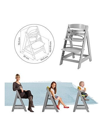 Chaise haute évolutive réglable par clic - ROBA 'sit up click'