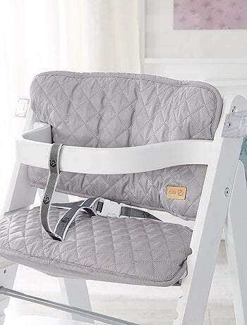 Chaise haute évolutive 'Sit up fun' + coussins 'Roba Style'