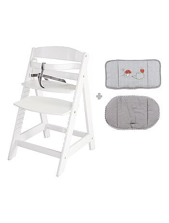 Chaise haute évolutive 'Sit Up III' + Coussin 'Adam & Eule' ROBA