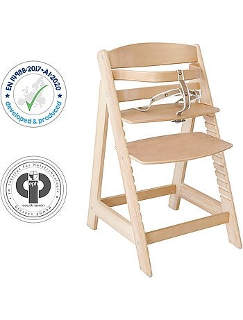 Chaise haute évolutive 'Sit Up III' + Coussin 'Little Stars' ROBA