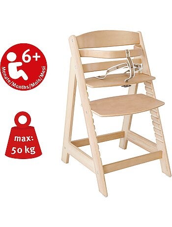 Chaise haute évolutive 'Sit Up III' + Coussin 'Little Stars' ROBA