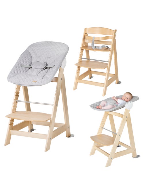 Chaise haute évolutive + transat pour nouveau-né 'Roba Style Born Up' - Kiabi