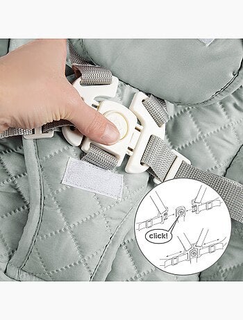 Chaise haute évolutive + transat pour nouveau-né 'Roba Style Born Up'