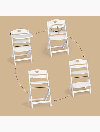 Chaise haute Family PRO avec table - babyGo