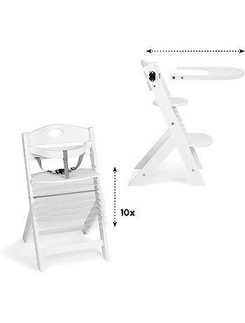 Chaise haute Family PRO avec table - babyGo