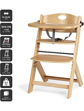 Chaise haute Family PRO avec table - babyGo