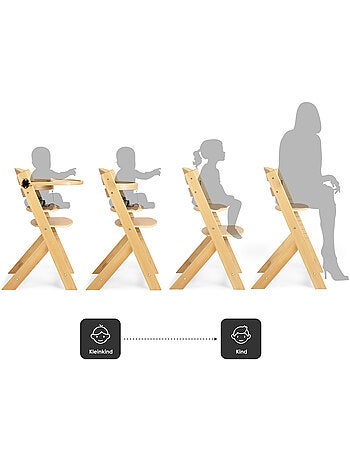 Chaise haute Family PRO avec table - babyGo