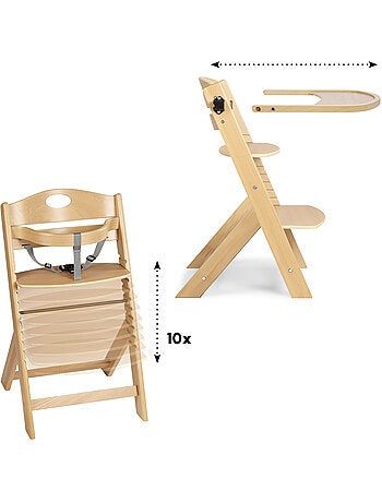 Chaise haute Family PRO avec table - babyGo