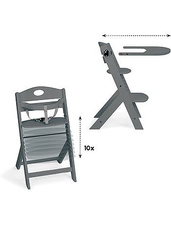 Chaise haute Family PRO avec table - babyGo