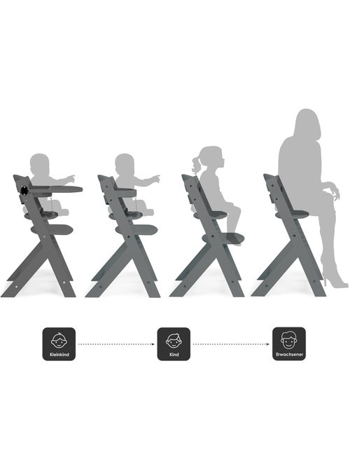 Chaise haute Family PRO avec table - babyGo - Kiabi