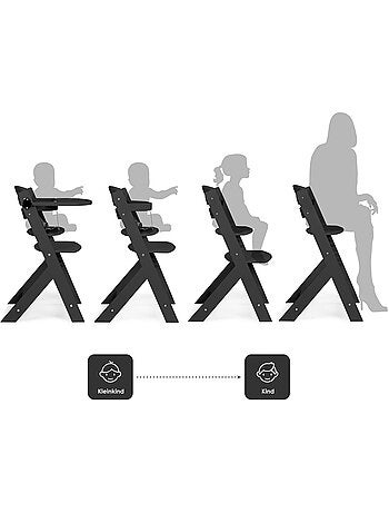 Chaise haute Family PRO avec table - babyGo