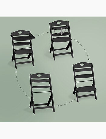 Chaise haute Family PRO avec table - babyGo