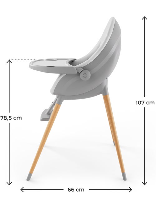 Chaise haute Kinderkraft FINI UP 3-en-1 transat repas 20 kg insert nouveau-né arche 3 jouets - Kiabi Chaise haute Kinderkraft FINI UP 3-en-1 transat repas 20 kg insert nouveau-né arche 3 jouets - Kiabi