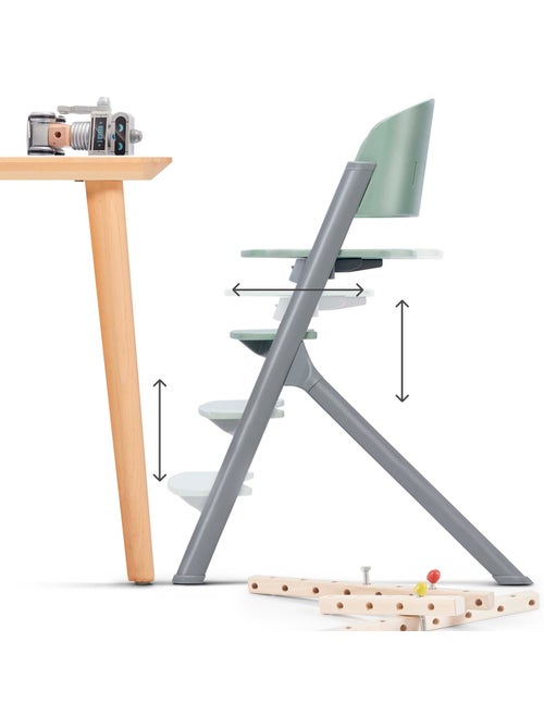 Chaise Haute Kinderkraft LIVY 3 en 1 Évolutive jusqu’à 110 kg avec Siège et Repose-Pieds Réglables - Kiabi Chaise Haute Kinderkraft LIVY 3 en 1 Évolutive jusqu’à 110 kg avec Siège et Repose-Pieds Réglables - Kiabi