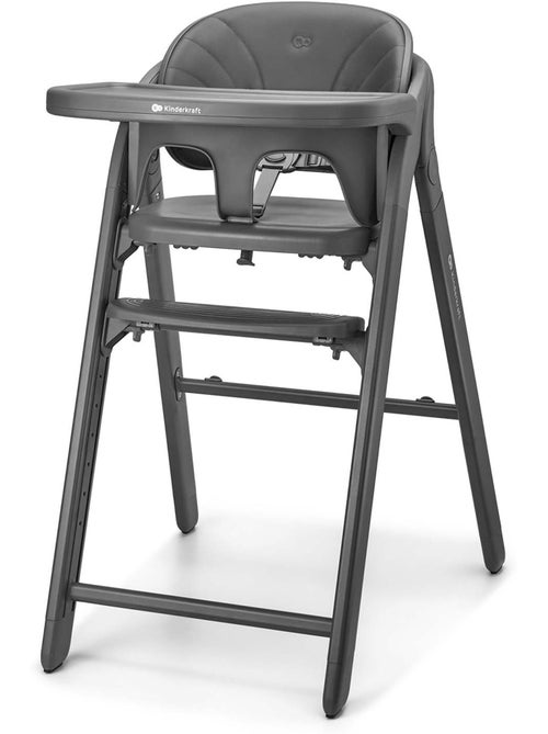 Chaise haute Kinderkraft TINO 3-en-1 évolutive 110 kg plateau amov. 2 pos pliage rap. - Kiabi