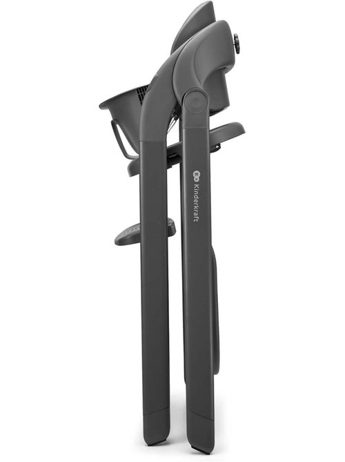 Chaise haute Kinderkraft TINO 3-en-1 évolutive 110 kg plateau amov. 2 pos pliage rap. - Kiabi