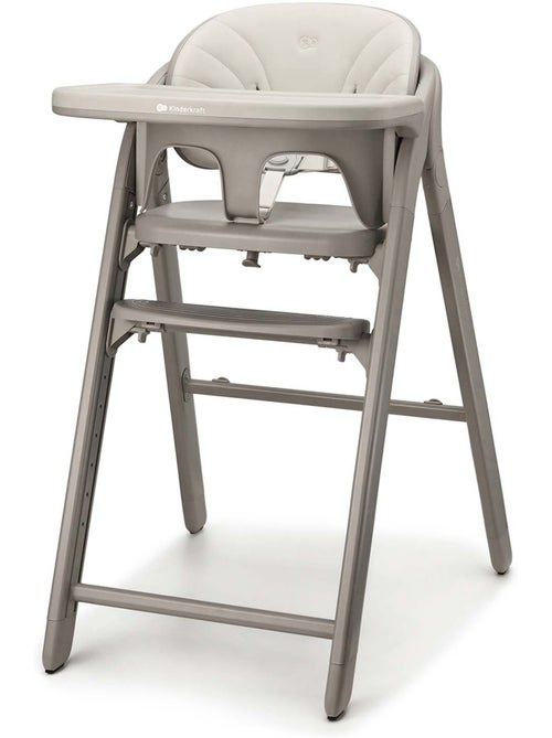 Chaise haute Kinderkraft TINO 3-en-1 évolutive 110 kg pliable sans outil harnais 5 pts réglage - Kiabi Chaise haute Kinderkraft TINO 3-en-1 évolutive 110 kg pliable sans outil harnais 5 pts réglage - Kiabi