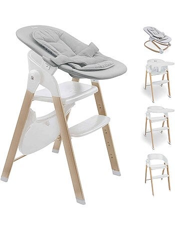 Chaise haute Levels Newborn Set avec réducteur pour nouveau-né inclus - babyGo
