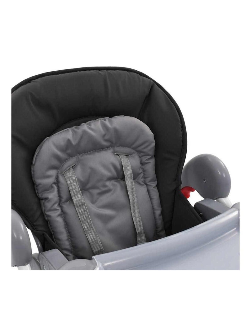 Chaise Haute Plastique - VidaXL Gris - Kiabi