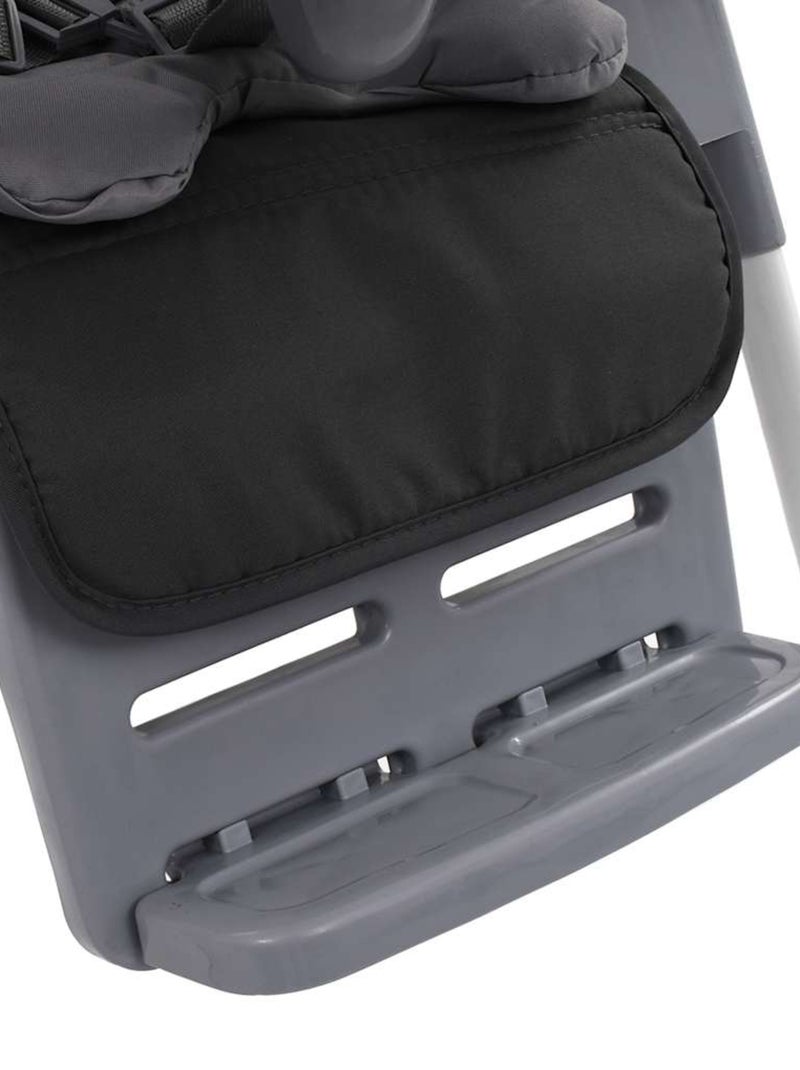 Chaise Haute Plastique - VidaXL Gris - Kiabi