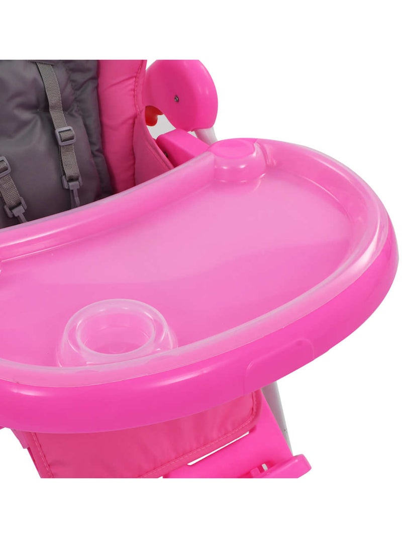 Chaise Haute Plastique - VidaXL Rose - Kiabi