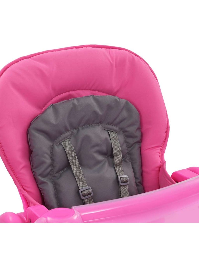 Chaise Haute Plastique - VidaXL Rose - Kiabi