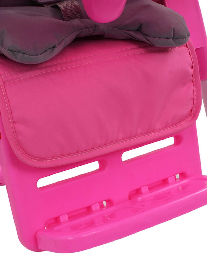 Chaise Haute Plastique - VidaXL Rose - Kiabi