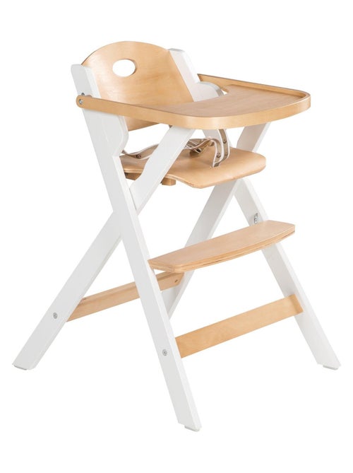 Chaise haute pliante avec plateau repas amovible 'Fold Up Smart' ROBA - Kiabi Chaise haute pliante avec plateau repas amovible 'Fold Up Smart' ROBA - Kiabi