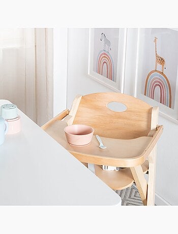 Chaise haute pliante avec plateau repas amovible 'Fold Up Smart' ROBA