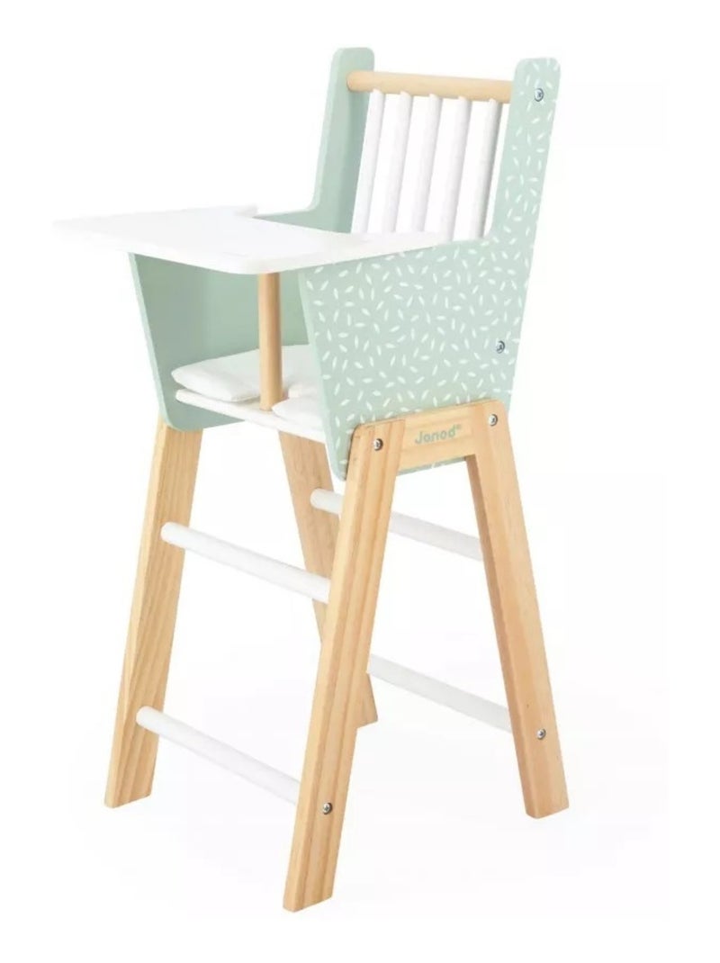 Chaise haute poupée Zen Blanc - Kiabi