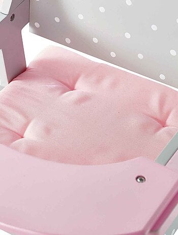 Chaise haute poupon poupée mobilier en bois jeux