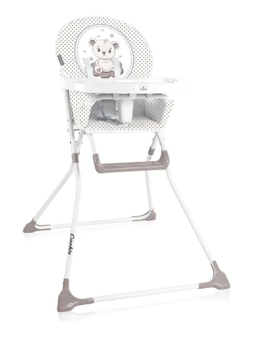 Chaise Haute pour bébé COOKIE Lorelli  - beige Beige - Kiabi