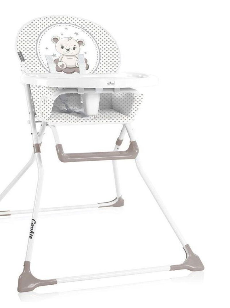 Chaise Haute pour bébé COOKIE Lorelli  - beige Beige - Kiabi