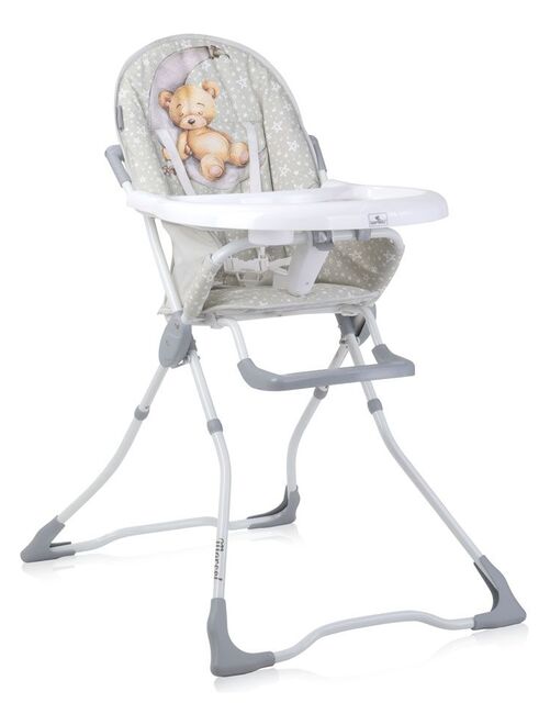Chaise Haute pour bébé MARCEL  Lorelli  - gris - Kiabi