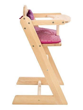 Chaise haute pour poupée en bois 'Happy Fee' ROBA