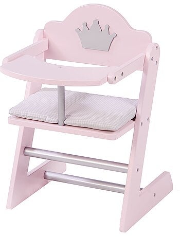 Chaise haute pour poupée en bois 'Princess Sophie' ROBA