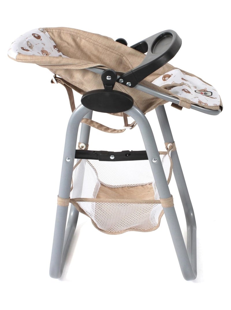 Chaise haute pour poupées 'Bayer Chic' Beige - Kiabi