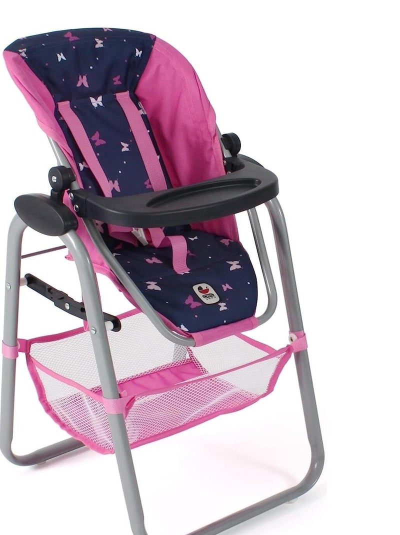 Chaise haute pour poupées Papillon N/A - Kiabi