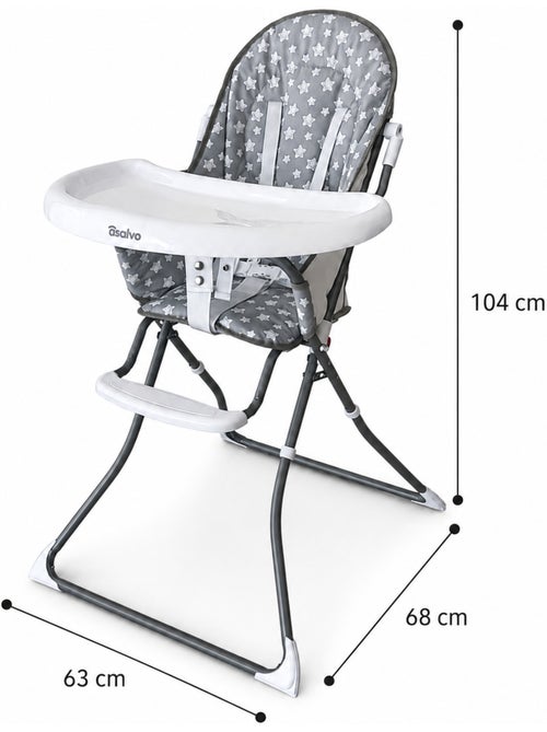 Chaise Haute Quick 2 Étoiles Asalvo - Kiabi