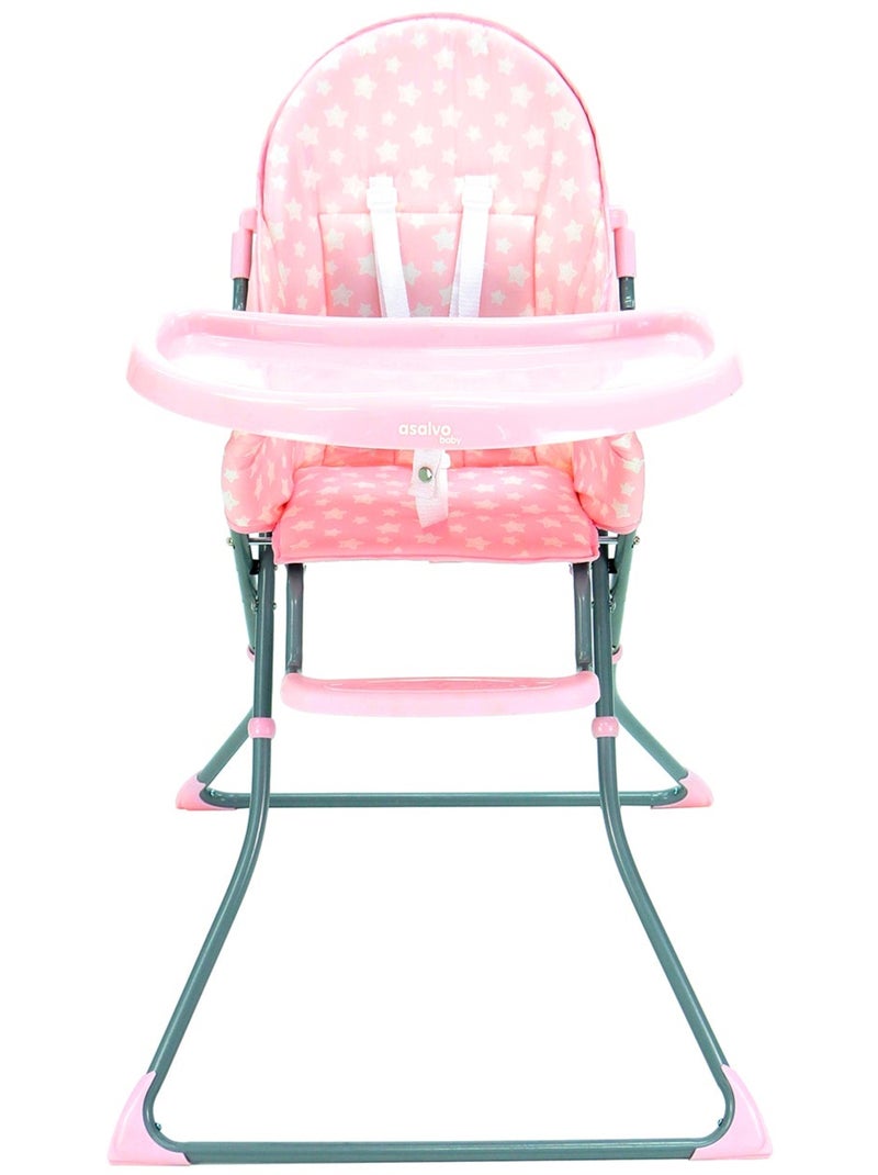 Chaise haute Quick Stars Asalvo Rose - Kiabi