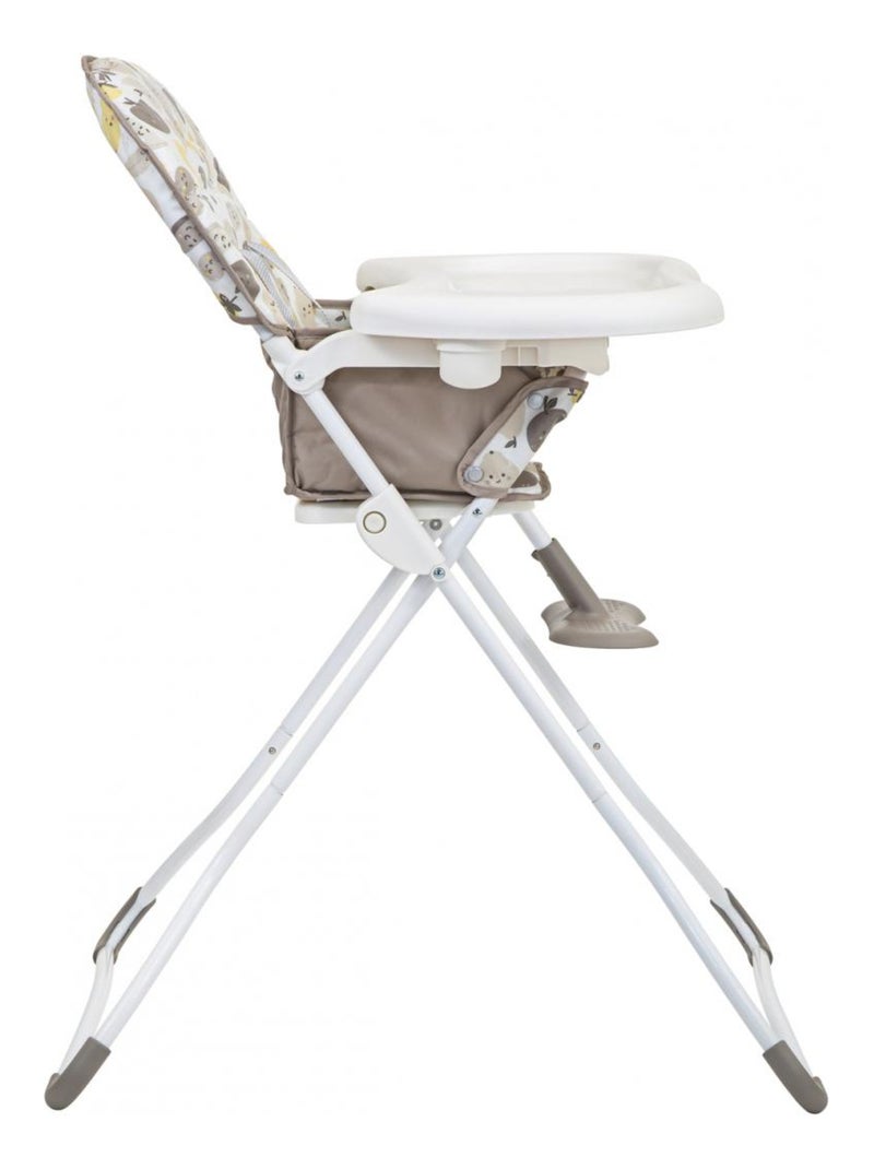 Chaise haute Snack N'Stow Impression avec des fruits Beige - Kiabi