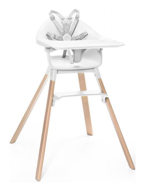 Chaise haute Stokke® Clikk™ blanche (White) - Kiabi