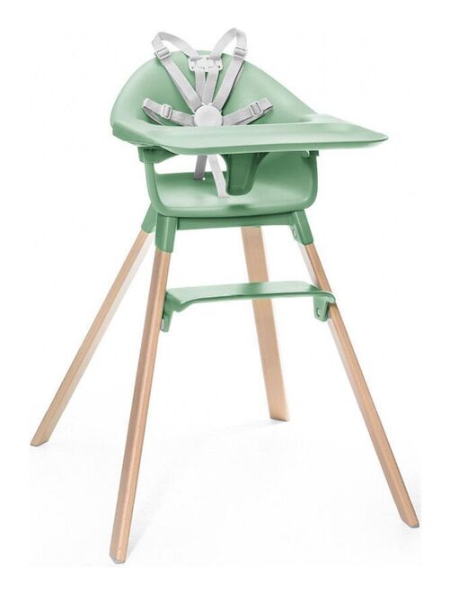 Chaise haute Stokke® Clikk™ vert trefle (Clover Green) - Kiabi